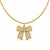 Bow Diamond Necklace
