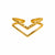 Chevron Stack Ring