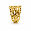 Molten Mesh Ring