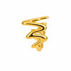 Zigzag Wave Ring
