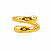 Double Band Molten Ring