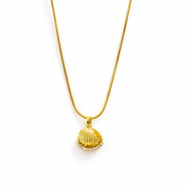 Glow Pearl Pendant Necklace