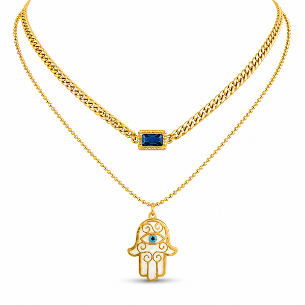 Hamsa LayerNecklace