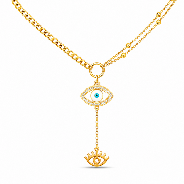 Dangling Evil eyeNecklace