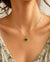 Emerald Heart Necklace