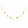Dangling Clover Tanmaniya Necklace