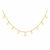 Dangling Clover Tanmaniya Necklace