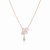 Flower Dangle Necklace