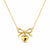 Bow Heart LinkedNecklace