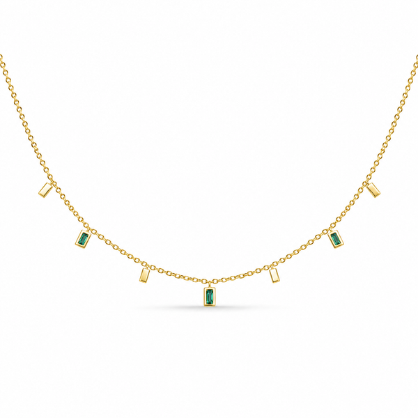 Emerald Tanmaniya Necklace
