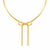 Hanging Bow Necklace