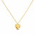 Puffed Heart Necklace
