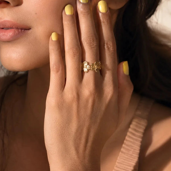 Floral Statement Ring