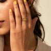 Daisy Charm Ring