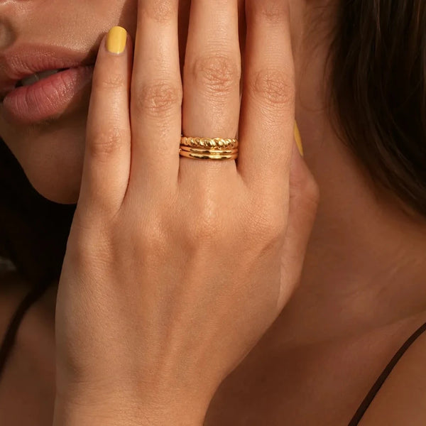 Chic Rope Band Ring