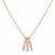 Diamond Bar Necklace