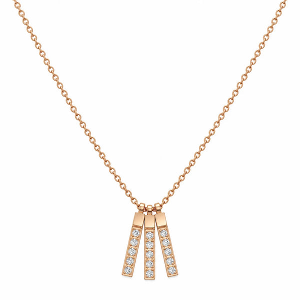 Diamond Bar Necklace