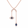 Dangling Evil Eye Necklace