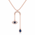 Dangling Evil Eye Necklace