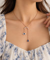 Dangling Evil Eye Necklace