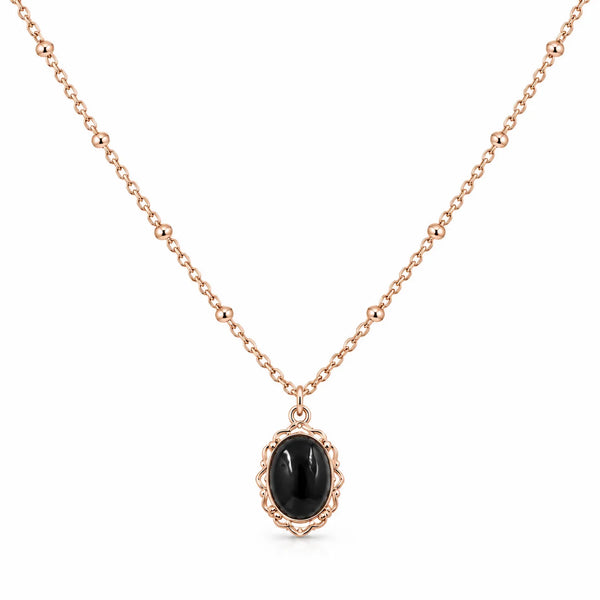 Oval Charm Necklace