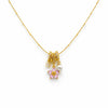 Rosy bloom Necklaces