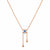 Evil eye Dangling Necklace