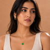 Emerald Glow Necklace