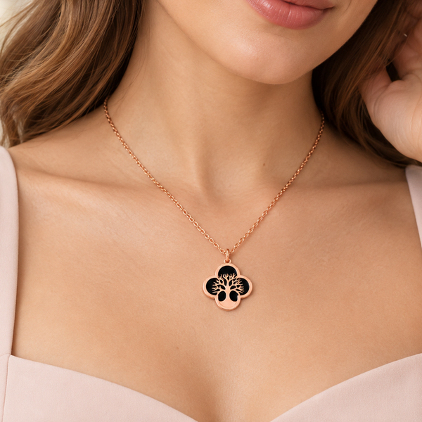 Tree Clover Necklace