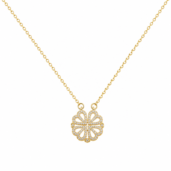 Heart Clover Necklace