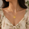 Daisy Stamp Necklace