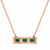 Green Bar Necklace