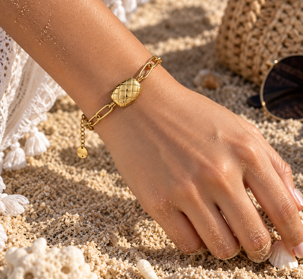Bold Square Line Bracelet