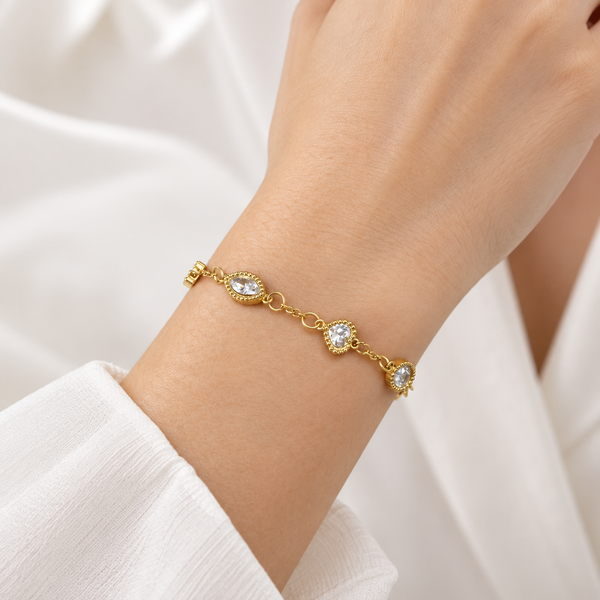 Emerald Stone Bracelet