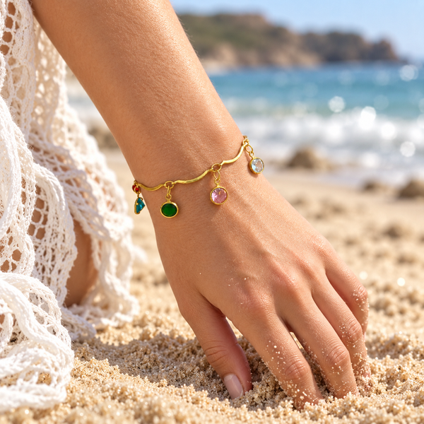 Rainbow Charm Bracelet