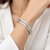 Set of 3 diamond love Bangle
