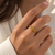 Double Twist Knot Ring