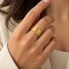 Crumble Paper Texture Ring