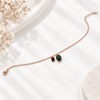 Oval Stone Anklet