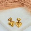 Dangling Heart Earrings