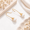 Pearl Hook Earrings