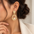 Wavy Drop Earrings