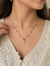 Aaradhya Teardrop Crystal Mangalsutra