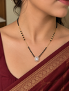 Ishita Oval Solitaire Mangalsutra