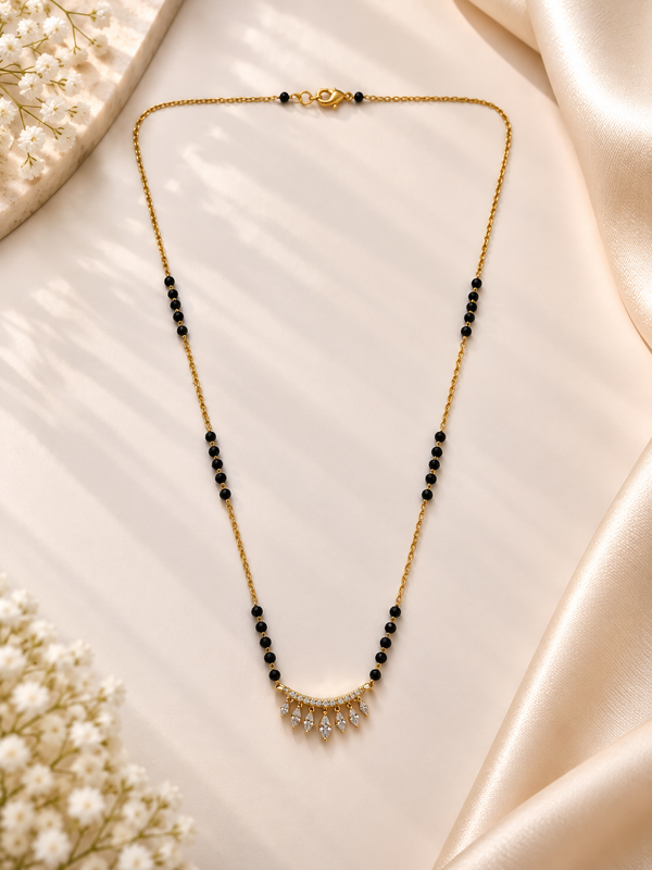 Ira Crystal Drop Mangalsutra