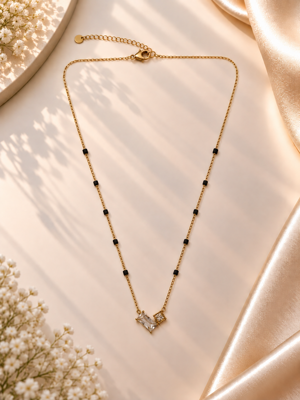 Riya Twin Crystal Mangalsutra