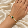 Emerald Elegance Crystal Kada