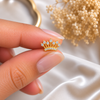 Royal Crown Ball Back Stud