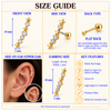 Star Trail Helix Stud