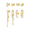 Butterfly Bloom Mismatch Earring Set